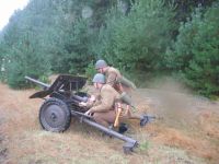 Nasza broń w tej bitwie - działko ppanc. wz.36.